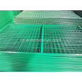 Warna hijau Dilas Wire Mesh Pagar